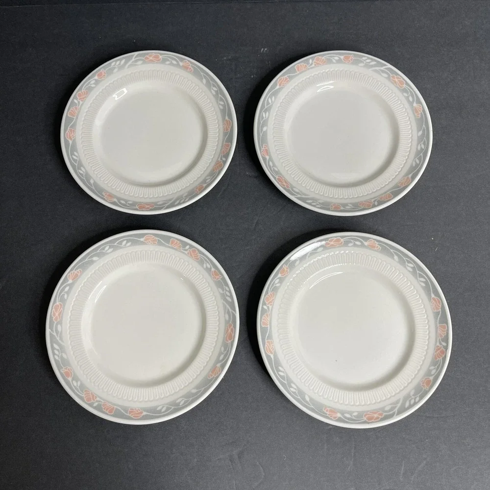 4 Syracuse Maymont Bread Plates 6 1/4